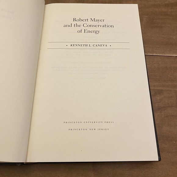 Robert Mayer and the Conservation of Energy by Kenneth L. Caneva (English) Paper - Picture 4 of 11